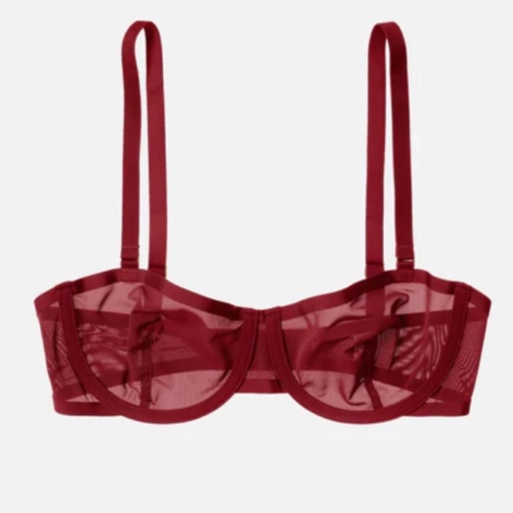 CUUP The Balconette Mesh Bra
